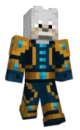 black pearl and alto Minecraft skin — Classic model — first worn by Sands7