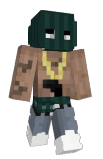 Front of SansPapier's skin