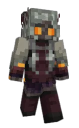 pale oyster and willow grove Minecraft skin — Slim model — first worn by MC_Bajii