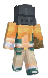 porsche and tuna Minecraft skin — Classic model