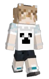 Slim Minecraft skin