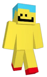 white and gorse Minecraft skin — Classic model — first worn by AtsuPro