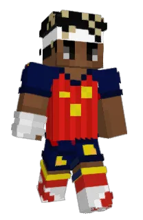 Front of Minecraft skin