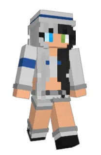 Front of ItsKittyYouTube's skin