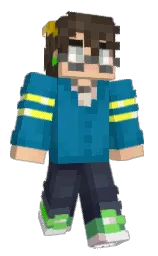 albyxan's Minecraft skin wearing the Aurora cape