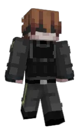 mine shaft and cod gray Minecraft skin — Classic model — first worn by Qalius