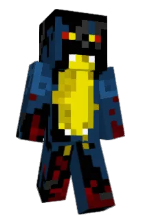 Front of Monsodda's skin