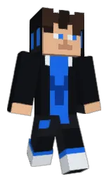 woodsmoke and shark Minecraft skin — Classic model