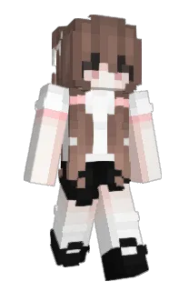 Front of Amanda's skin