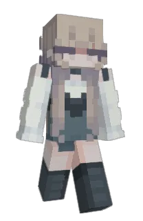 Front of Evfka's skin