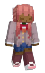 dusty gray and copper rust Minecraft skin — Slim model — first worn by morning7