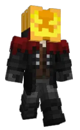 cod gray and yellow orange Minecraft skin — Classic model — first worn by ProCreeper4698