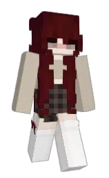 dervia's Minecraft skin wearing the Pan cape
