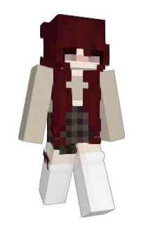 Front of dervia's skin