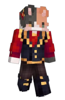 Front of Miniprism's skin