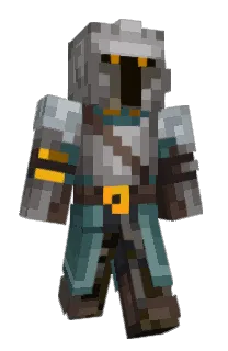 Front of Magistruum's skin