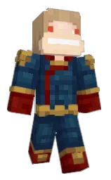 Alebe's Minecraft skin wearing the Migrator cape