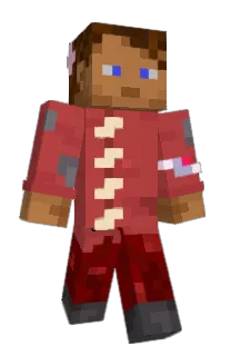 Front of Endreye's skin