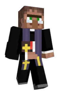 Front of PoutineFace's skin