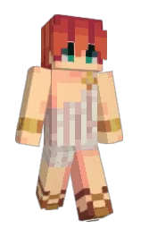 Chitkix's Minecraft skin wearing the Migrator cape