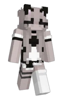 Front of Dehiscence's skin