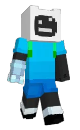 WavyDeivy's Minecraft skin wearing the Builder cape