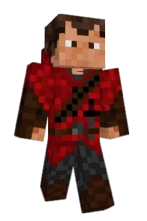 37Red Minecraft avatar full body