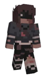 cod gray and woody brown Minecraft skin — Classic model