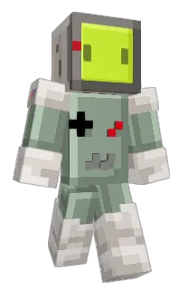 Atari's Minecraft skin