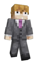 mid gray and jumbo Minecraft skin — Slim model