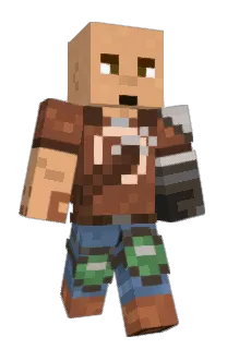 Front of Fit's skin