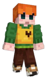 kingofchant's Minecraft skin wearing the Pan cape
