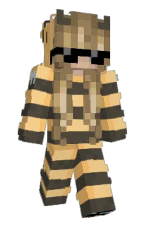 Front of aahhbee's skin