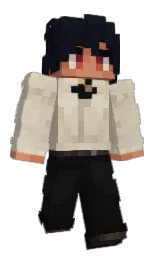 soft amber and cod gray Minecraft skin — Classic model