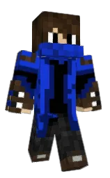 09Cannon's Minecraft skin wearing the Migrator cape