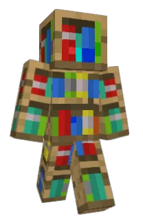 Front of ButterBaDa's skin