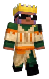 gold sand and harvest gold Minecraft skin — Classic model — first worn by wMisieur