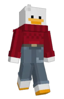 Front of Minecraft skin