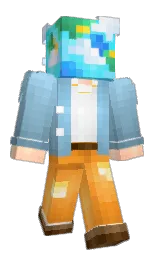 Qwuyi's Minecraft skin wearing the Migrator cape
