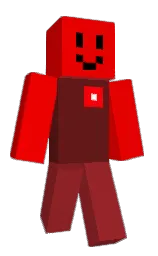 red and mexican red Minecraft skin — Classic model
