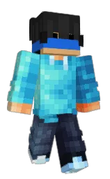 curious blue and mine shaft Minecraft skin — Classic model — first worn by SuperZarar32