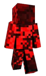 red orange and red Minecraft skin — Classic model — first worn by reyphoenix
