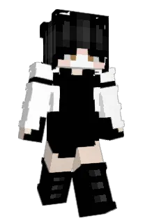 Front of Indicalilac's skin