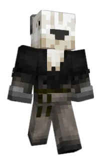 Front of BeauxGoat's skin