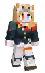 OGASoffical's Minecraft skin wearing the Purple Heart cape