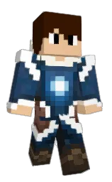 GrabmyPlatypus's Minecraft skin wearing the Migrator cape