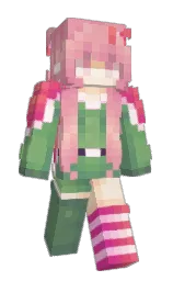 Slim Minecraft skin