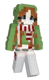asparagus and iron Minecraft skin — Classic model