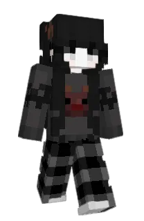 Front of IDrinkToothpaste's skin