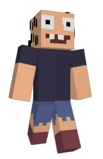 Front of etrap's skin